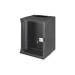 DIGITUS DN-49103 10" 9U wall mounting cabinet, SOHO PRO 460 x 315 x 300 mm, black (RAL 9005)