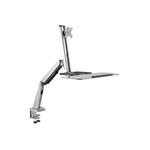 Digitus ergonomický stojan pro obrazovky s velikostí úhlopříčky 17-32", 8 kg