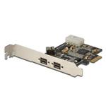 Digitus IEEE 1394b/a Interface Card, PCIexpress, 3 Port 2x9-Pin+1x6-Pin Extern TI XIO2213 chipset