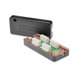 DIGITUS Junction Box CAT7, fully shielded, compact design, 48x16x39mm