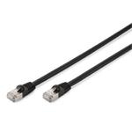 Digitus Patch Cable, CAT 6 S-FTP, outdoor, AWG 27/7, Měď, černý 2m