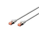 Digitus Patch Cable, S-FTP, CAT 6, AWG 26, grey 20m