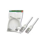 Digitus Patch Cable, UTP, CAT6, PVC Length 1 M, AWG 26/7 white