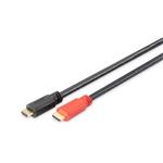 Digitus propojovací kabel s Aktivním zesílením HDMI High Speed Ethernet Ultra HD 24p,  10M