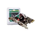 Digitus Serial I/O,2-port, PCIexpress Add-On card2 X DB9 M , Slot Bracket + LP Brackets OXPCIe952