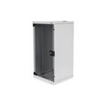 DIGITUS Wall Mounting Cabinet 254 mm (10") - 312x300 mm (RAL 7035)