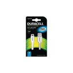 DURACELL - USB5013W - Sync/Charge Cable for Micro USB Devices