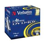 DVD+RW médium Verbatim 4x 4.75GB, JC