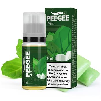 e-liquid PEEGEE - Máta (Mint) 12mg