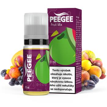 e-liquid PEEGEE - Ovocná směs (Fruit Mix) 6mg