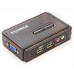Edimax EK-UAK2, KVM přepínač, 2 porty, USB, desktop + 2 x KVM kabel