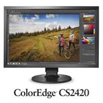 EIZO 24" CS2420-BK, IPS, 1920x1200, 350 cd/m2, 1000 : 1, DVI,HDMI,Disp.P, černý