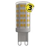 Emos LED žárovka JC, 3.5W/30W G9, WW teplá bílá, 330 lm, Classic A++