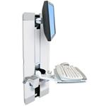 ERGOTRON StyleView® Vertical Lift, Patient Room (bílý), držák na zeď posuvný, monitor, klávesnice ,+ přísl.