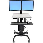ERGOTRON WorkFit-C, Dual Sit-Stand Workstation