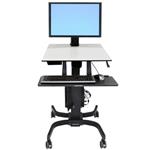 ERGOTRON WorkFit-C, Single LD Sit-Stand Workstation, nastavitelná pracovní stanice k stání či sezení