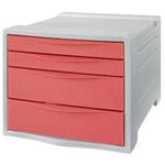 Esselte Colour'Breeze drawer box, coral