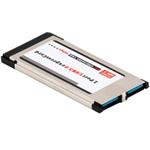 ExpressCard 34mm > 2x USB 3.0, konektory skryté uvnitř NB