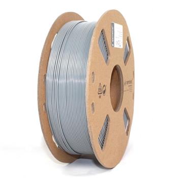 GEMBIRD Tisková struna (filament), PETG, 1,75mm, 1kg, šedá