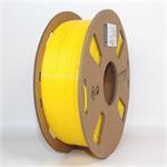GEMBIRD Tisková struna (filament), PETG, 1,75mm, 1kg, žlutá