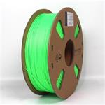 GEMBIRD Tisková struna (filament), PLA, 1,75mm, 1kg, fluorescentní, zelená