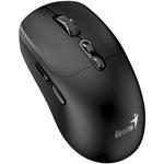 Genius NX-8080S BT Myš, bezdrátová, optická, 1600DPI, 7 tlačítek, tichá, Copilot, 2,4GHz, Bluetooth 5.3, černá
