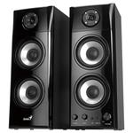 GENIUS repro SP-HF1800A HiFi 50W RMS 2.0 (dřevěné, černé)