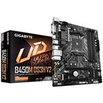 GIGABYTE B450M DS3H V2 AM4 DDR4 2xM.2 4xSATA HDMI ATX MB