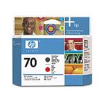 HP č.70 černá a červená tisková hlava, C9409A