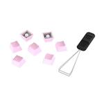 HyperX Rubber Keycaps - Gaming Accessory Kit - Pink (US Layout)