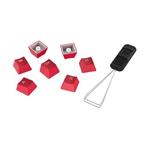 HyperX Rubber Keycaps - Gaming Accessory Kit - Red (US Layout)