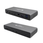 i-tec Thunderbolt3 / USB-C Dual DisplayPort 4K Docking Station, Power Delivery 85W