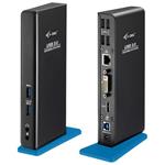 i-Tec USB3.0 Docking Station Dual + USB Charging port