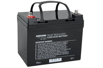 Avacom baterie 12V 34Ah M6 DeepCycle (PBAV-12V034-M6AD) (PBAV-12V034-M6AD)