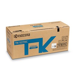 Kyocera toner TK-5270C modrý na 6 000 A4 (při 5% pokrytí), pro P6230cdn, M6230/6630cidn (TK-5270C )