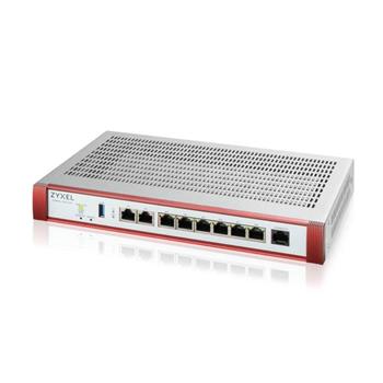 Zyxel USG FLEX 200H Series, User-definable ports with 2*2.5G & 6*1G, 1*USB with 1 YR Entry Defense Pack (USGFLEX200H-EU0101F)