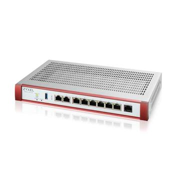 Zyxel USG FLEX 200H Series, UsZyxel USG FLEX 200H Series, User-definable ports with 2*2.5G & 6*1G, 1*USB with 1 YR Secu (USGFLEX200H-EU0102F)