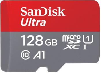 SanDisk Ultra/micro SDHC/128GB/140MBps/UHS-I U1 / Class 10/+ Adaptér (SDSQUAB-128G-GN6MA)