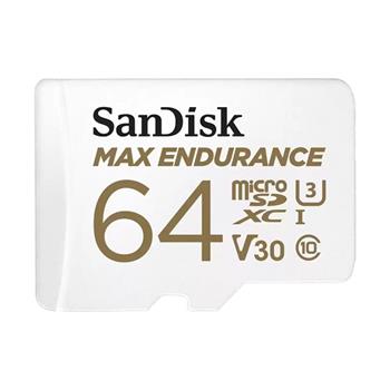 SanDisk MAX ENDURANCE microSDXC 64GB + adaptér (SDSQQVR-064G-GN6IA)