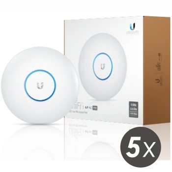 Ubiquiti UniFi AP AC PRO, 5-Pack, PoE není součástí balení (UAP-AC-PRO-5)