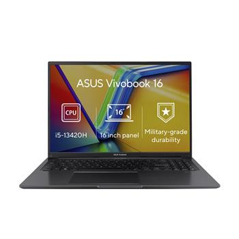 ASUS Vivobook 16 - i5-13420H/16GB/512GB SSD/16"/WUXGA/IPS/2y PUR/Win 11 Home/černá (X1605VA-MB1680W)