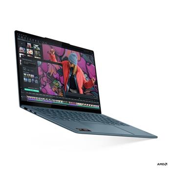 Lenovo YOGA Slim 7 14AKP10 RyzenAI 7 350/AI/16GB/SSD 1TB/14"/2,8K/OLED/až 1100nitů/3r OnSite/65W/WIN11 Home/modrozelen (83JY0021CK)