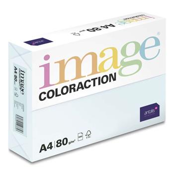 Image Coloraction kancelářský papír A4/80g, Lagoon - pastelově světle modrá (BL29), 500 listů (382023)