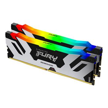 KINGSTON 32GB 6400MT/s DDR5 CL32 DIMM (Kit of 2) FURY Renegade RGB (KF564C32RSAK2-32)