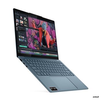Lenovo YOGA Slim 7 14AKP10 RyzenAI 5 340/AI/16GB/SSD 512GB/14"/WUXGA/OLED/až600nitů/OnSite/65W/WIN11 Home/modrozelená (83JY0022CK)