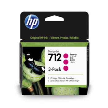 HP 712 3-Pack 29-ml MagentaDesignJetInk (3ED78A)