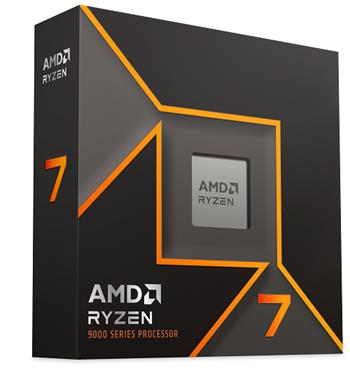 AMD Ryzen 7 8C/16T 9700X (3.8GHz/5.5GHz,40MB,65W,AM5) box, Radeon Graphics, s chladičem (100-100001404WOF)