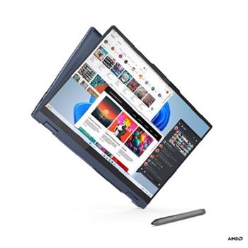 Lenovo IdeaPad 5 2-in-1 16AHP9 Ryzen 5 8645HS/AI/16GB/SSD 512GB/16"/2K/OLED/400nitů/60Hz/touch/Pero/FPR/bez OS/modrá (83DS000TCK)