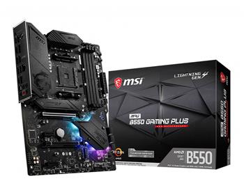 MSI MPG B550 GAMING PLUS, AM4, AMD B550, 4x DDR4, ATX (MPG B550 GAMING PLUS)