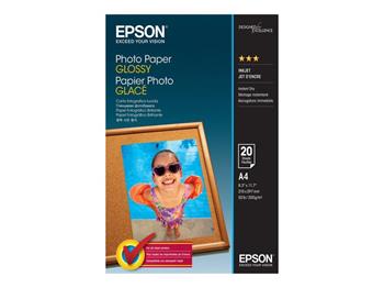 EPSON paper A4 - 200g/m2 - 20sheets -Photo Paper Glossy (C13S042538)